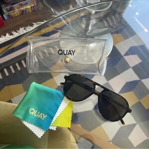 Quai DIFF sunglasses with case & cleaner cloth